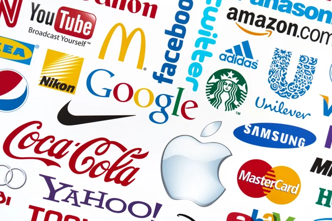 Logos von unterschiedlichen erfolgreichen Unternehmen.